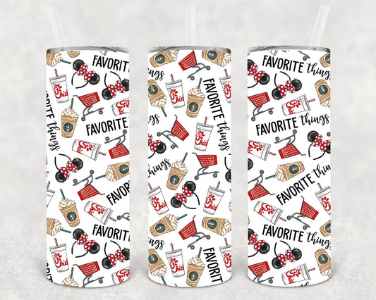 Favorite Things 20 oz Skinny Tumbler