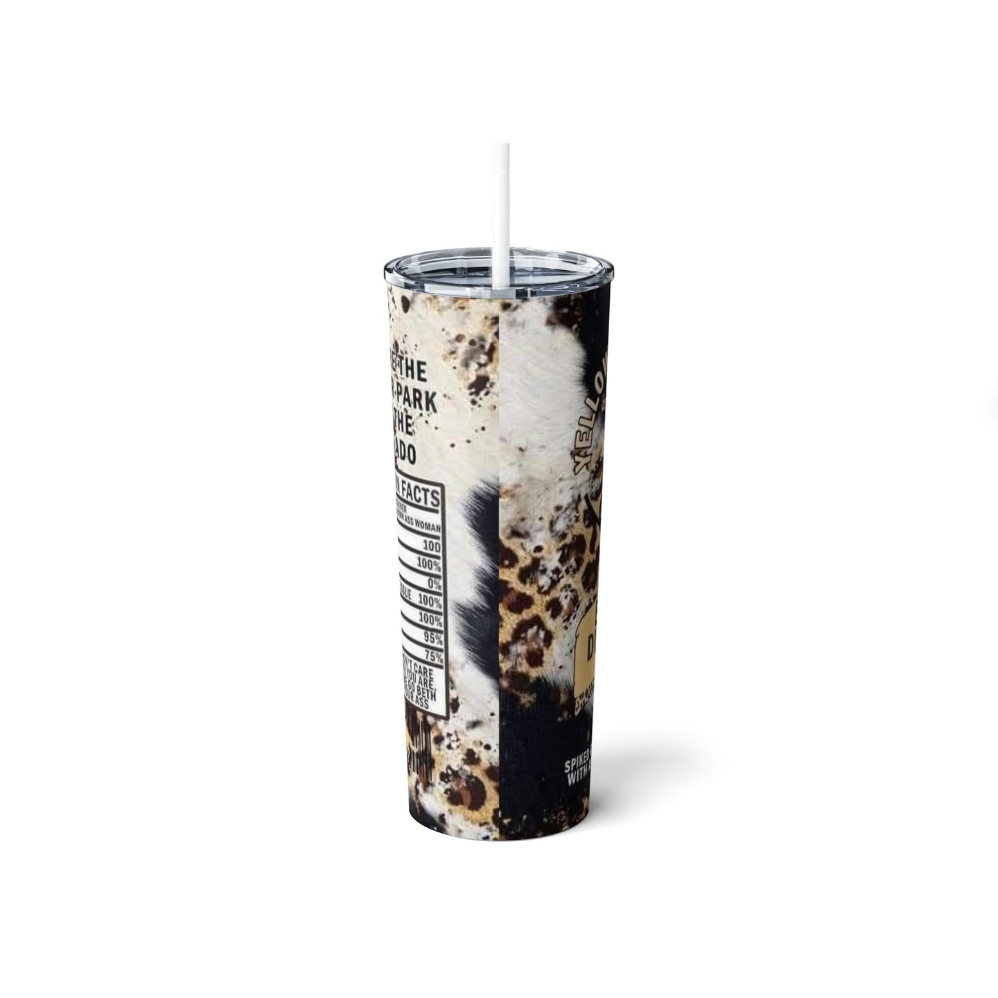 Beth Dutton Claw Skinny  Tumbler