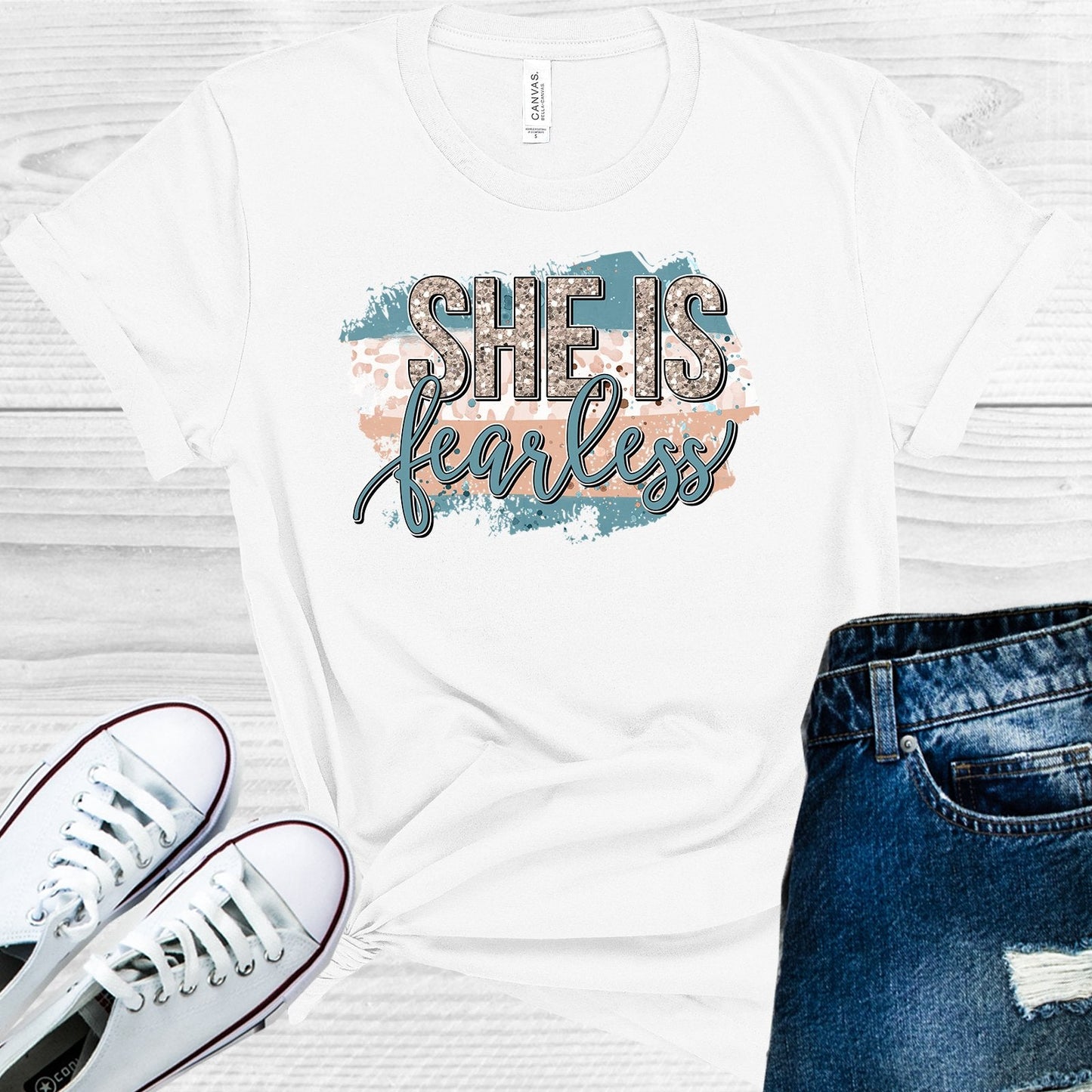 She is Fearless Graphic Tee
