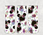 Floral Mouse 20 oz Skinny Tumbler