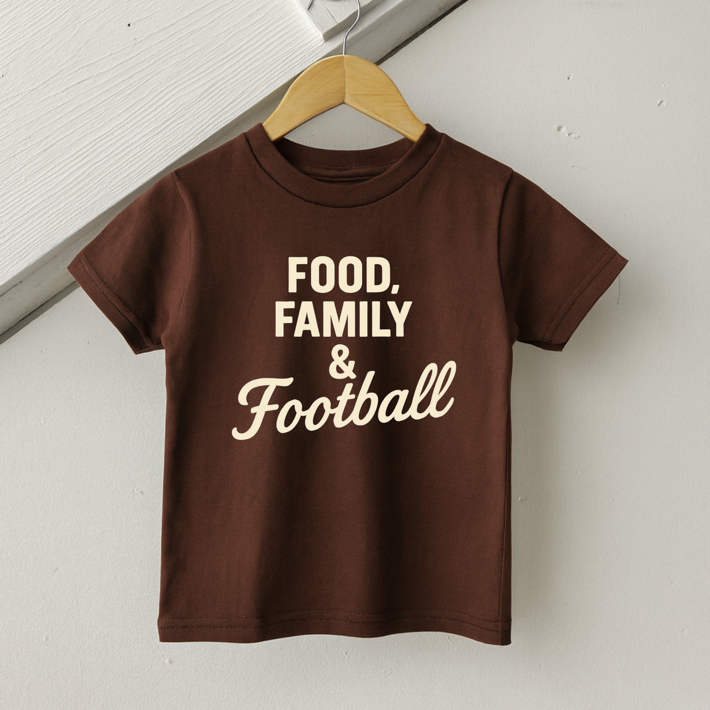 Food, Family & Football Tee