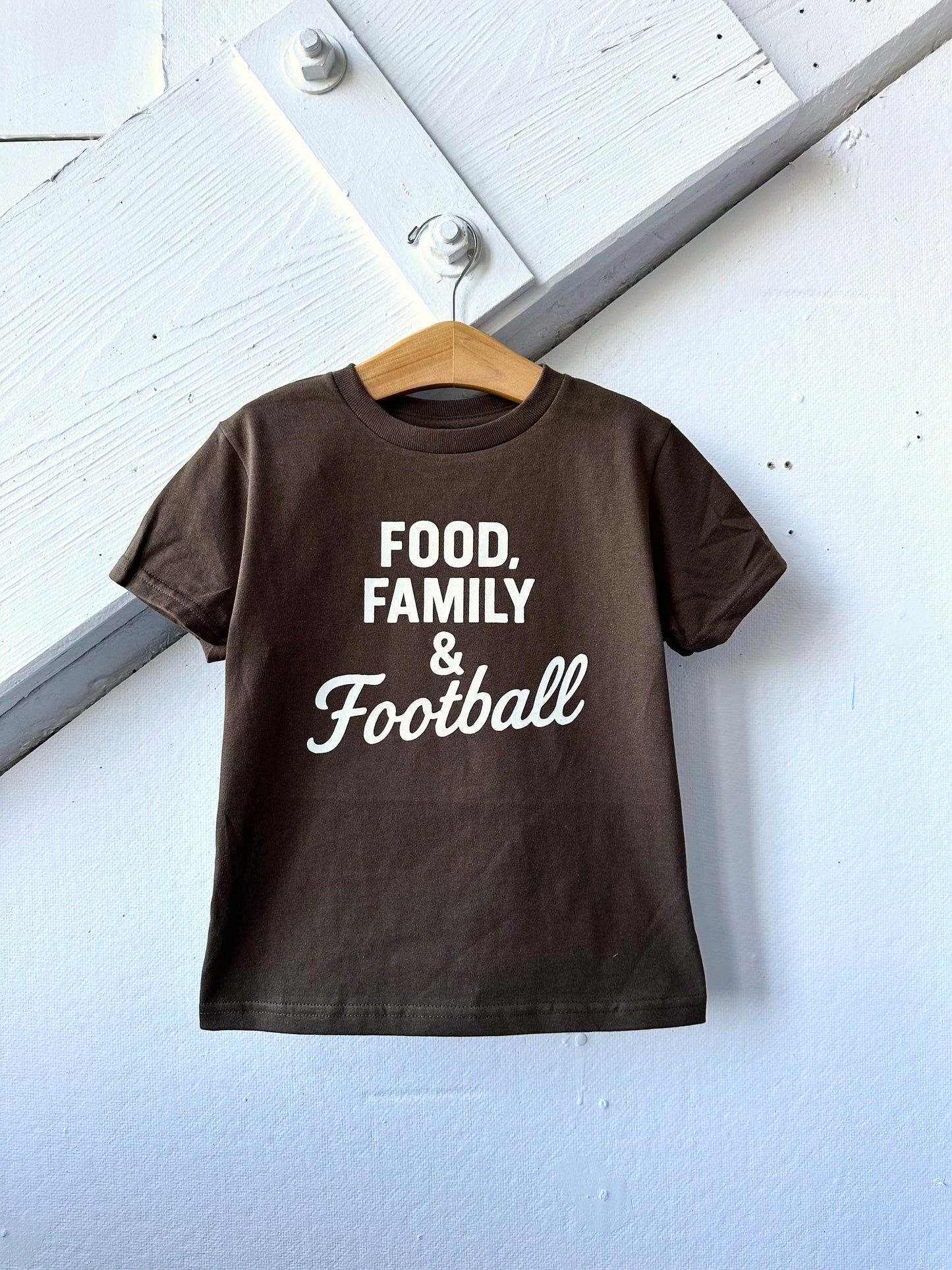 Food, Family & Football Tee