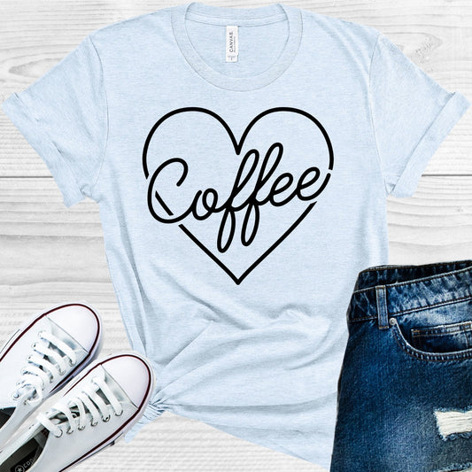 Coffee Heart Graphic Tee