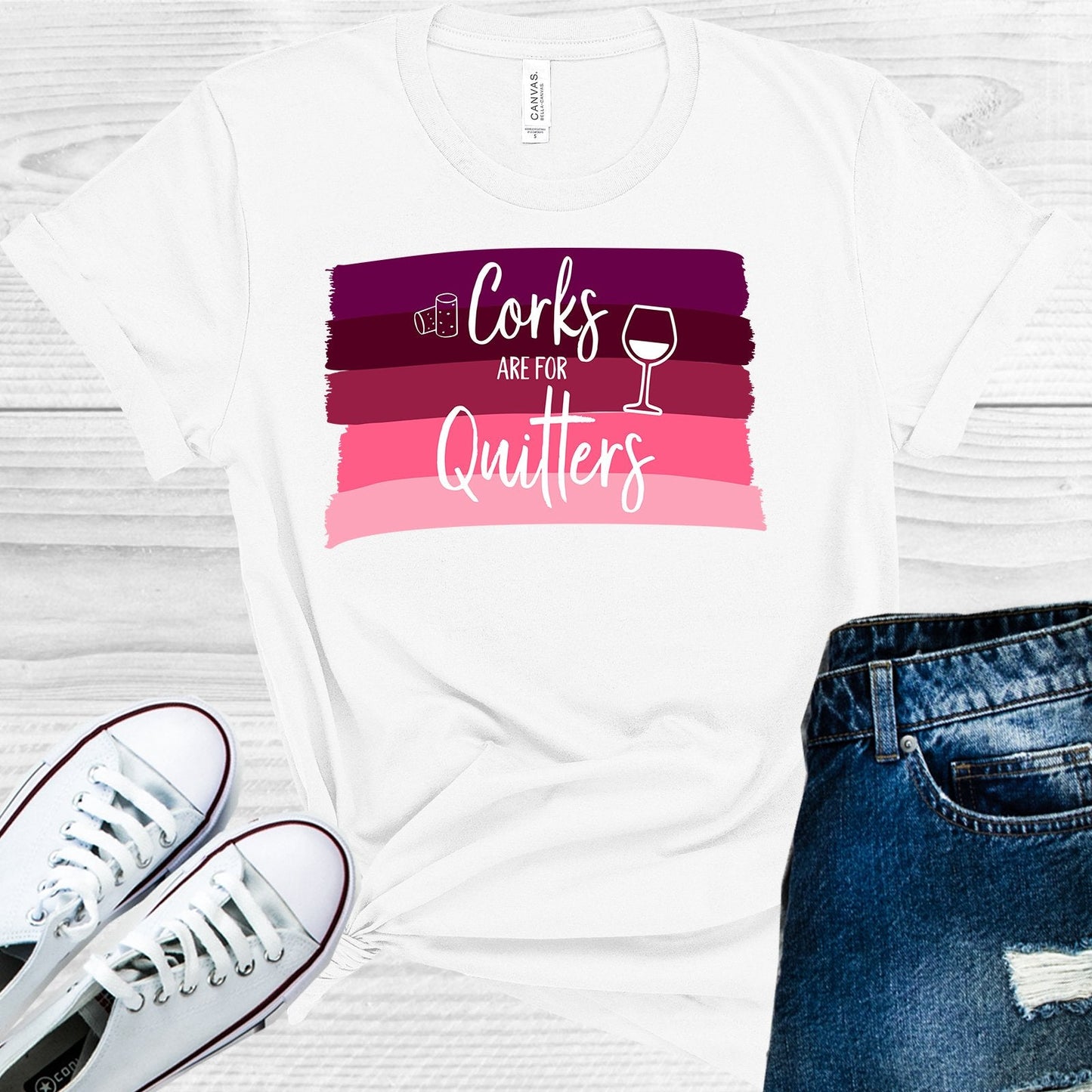 Corks are for Quitters Graphic Tee