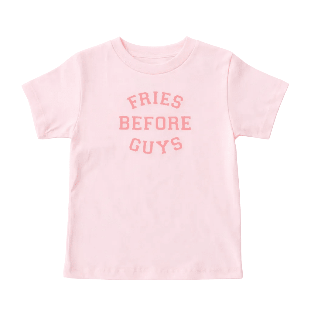Fries Before Guys Shirt – Funny Retro Tee for Kids | The Wishing Elephant