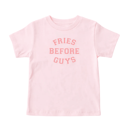 Fries Before Guys Shirt – Funny Retro Tee for Kids | The Wishing Elephant