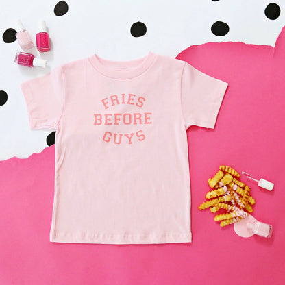 Fries Before Guys Shirt – Funny Retro Tee for Kids | The Wishing Elephant