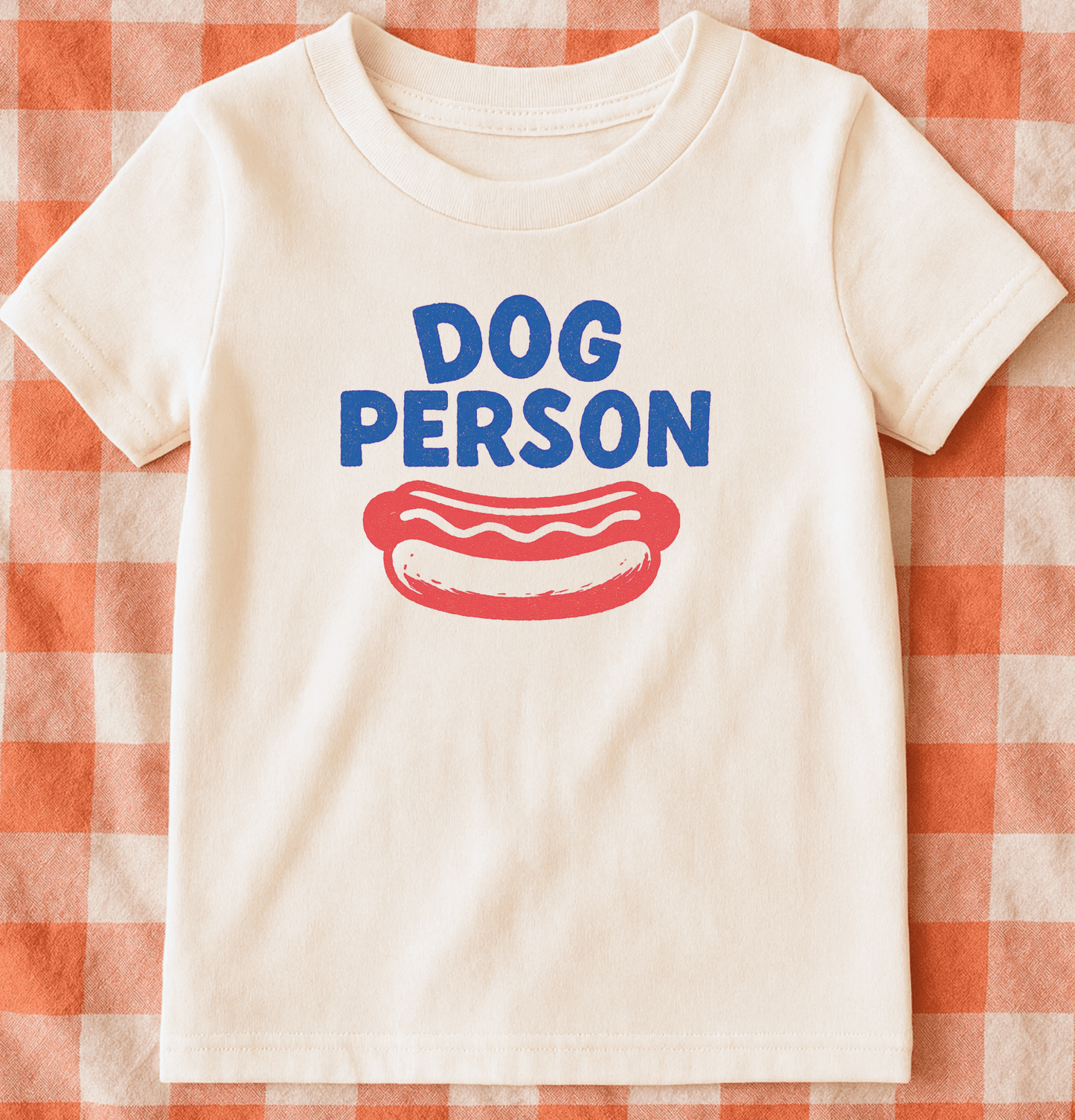 Funny Kids T-Shirt | Dog Person Summer Hot Dog Tee | 4th of July Shirt
