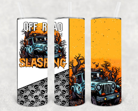 Off Road Slashing 20 oz Skinny Tumbler
