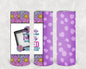My Kindle Brings All the Books to My Bed 20 oz Skinny Tumbler