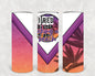 Tired of Not Waking Up at the Beach 20 oz Skinny Tumbler