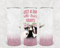 Just a Girl Who Loves Goats 20 oz Skinny Tumbler