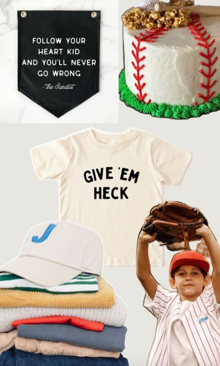 Give 'Em Heck Kids Graphic Tee, Funny Baseball Shirt For Kids