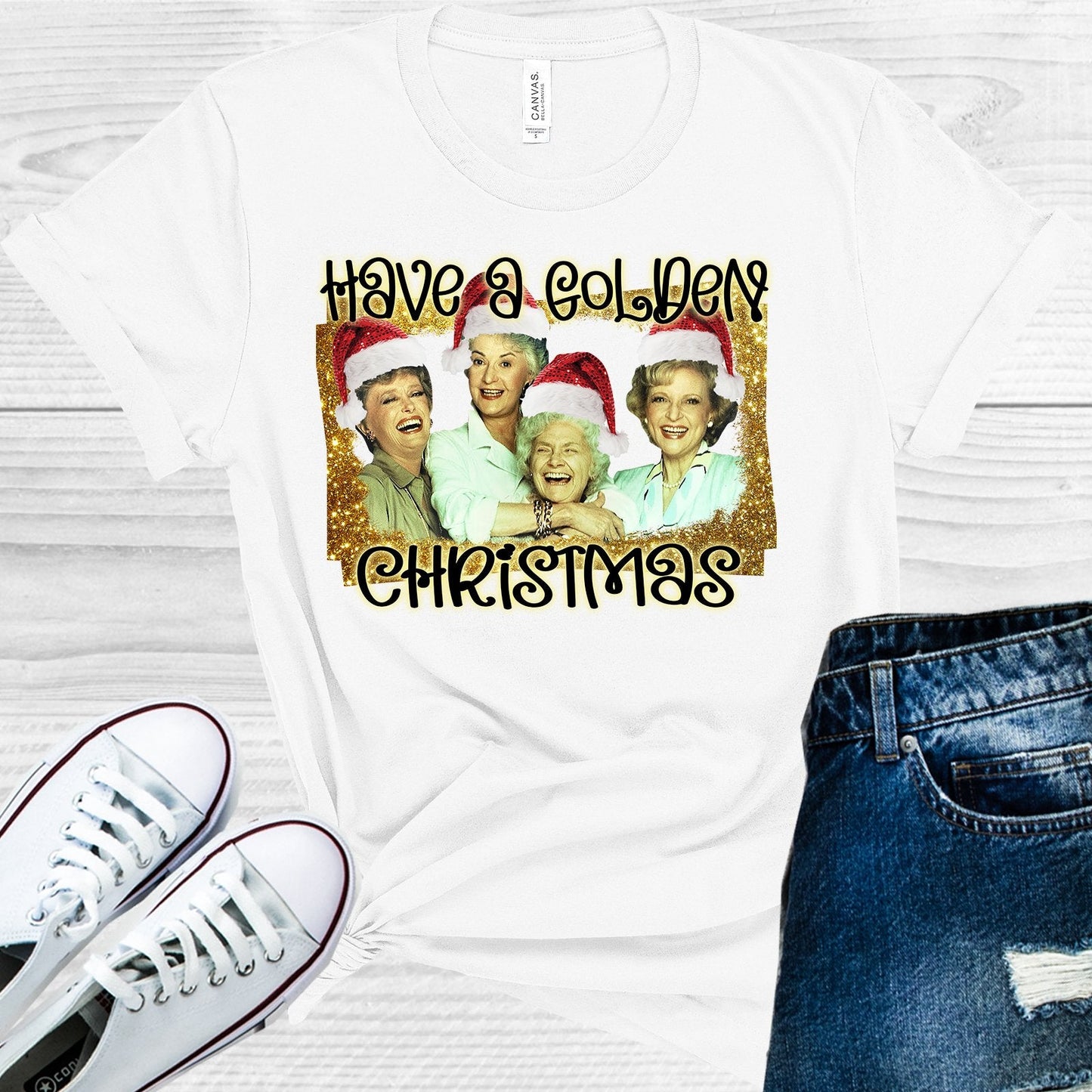 Have a Golden Christmas Graphic Tee