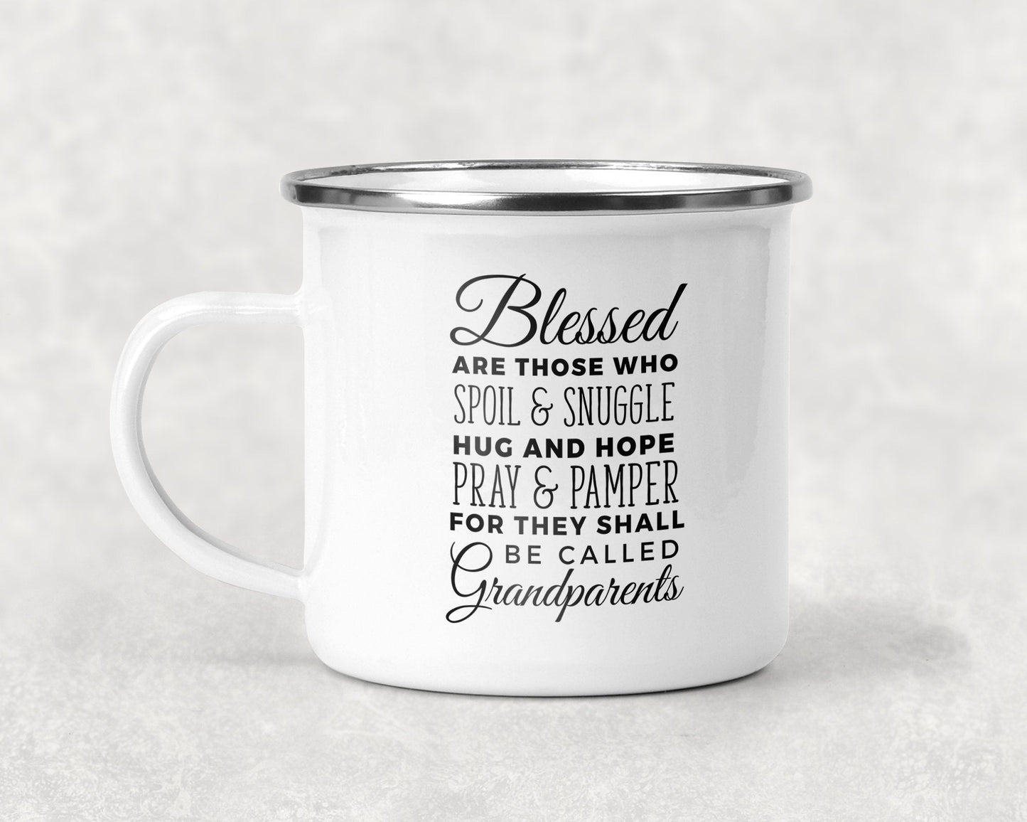 For They Shall Be Called Grandparents Mug