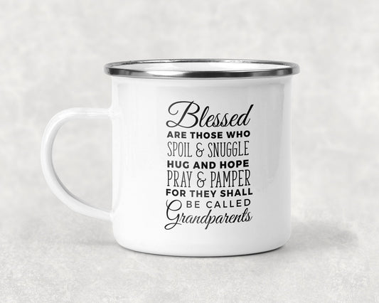 For They Shall Be Called Grandparents Mug