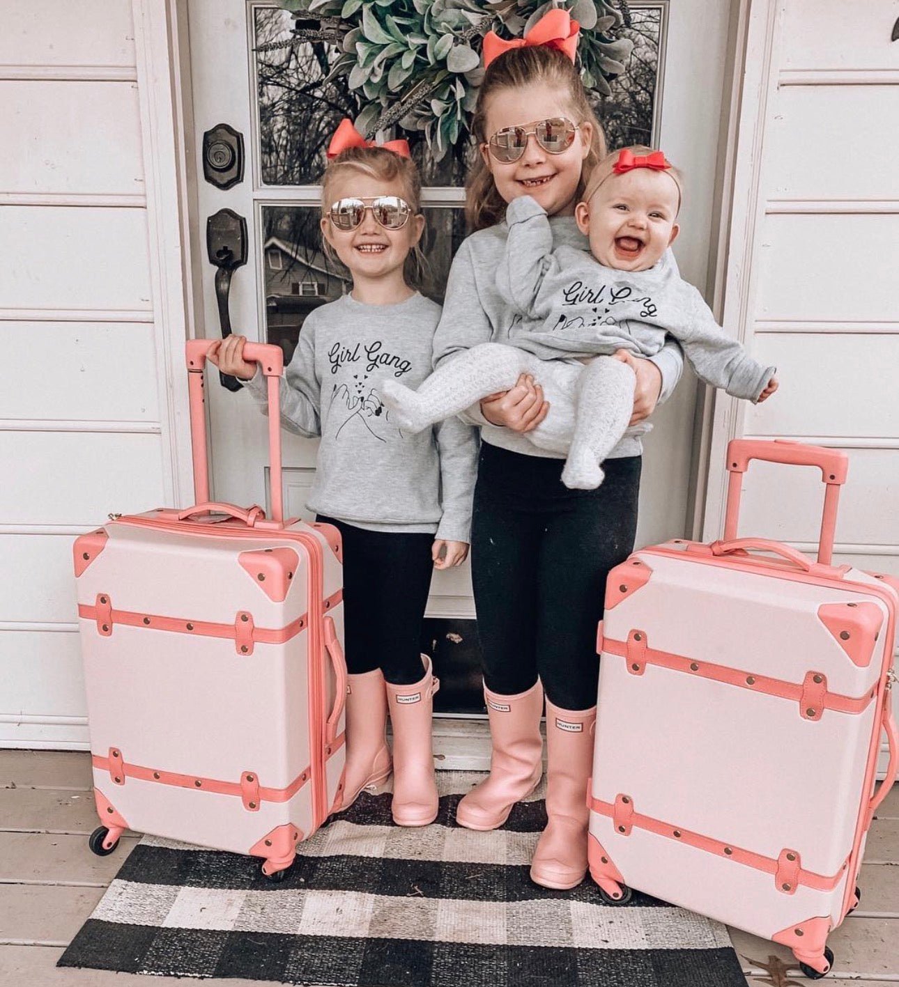 Girl Gang Sweatshirt in Pink