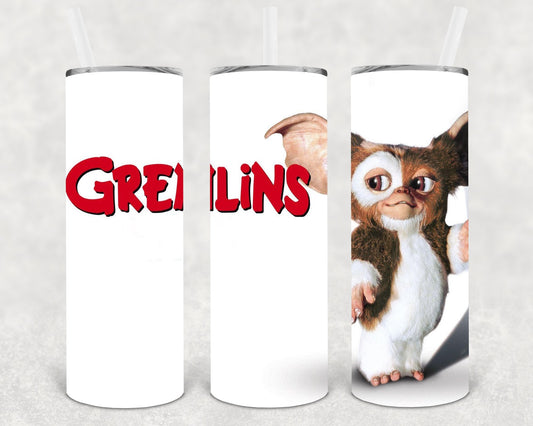 Gremlins 20 oz Skinny Tumbler