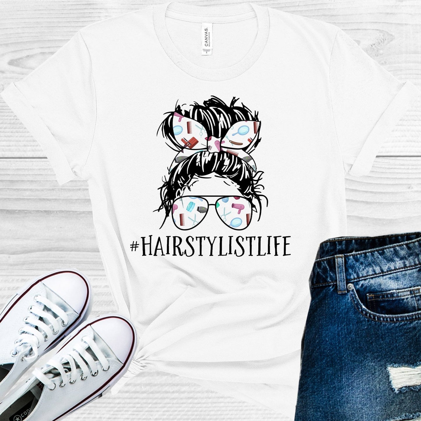 Hair Stylist Life #hairstylistlife Graphic Tee