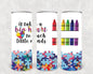 It Takes a Big Heart to Teach Little Minds 20 oz Skinny Tumbler