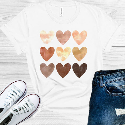Diversity Hearts Graphic Tee