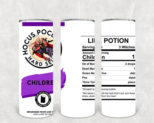 Hard Seltzer Children 20 oz Skinny Tumbler