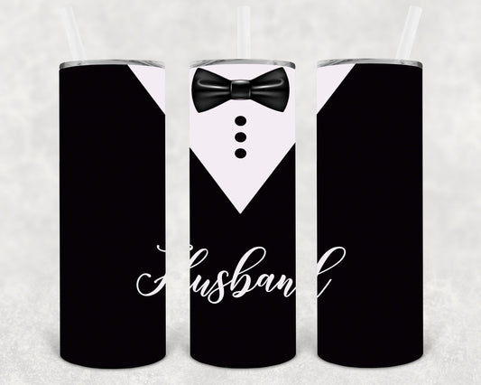 Husband 20 oz Skinny Tumbler
