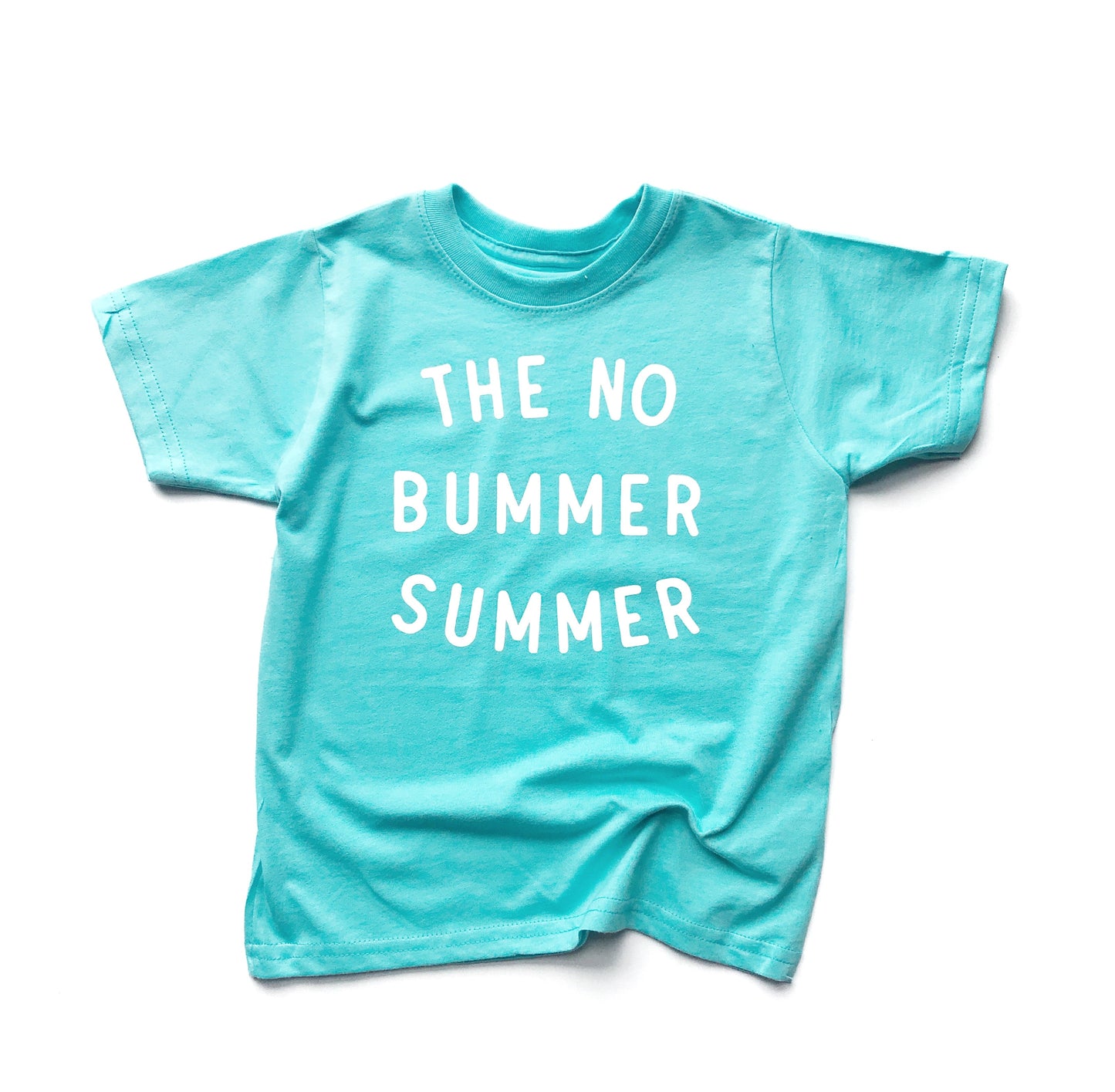 Caribbean BLUE No Bummer Summer Tee