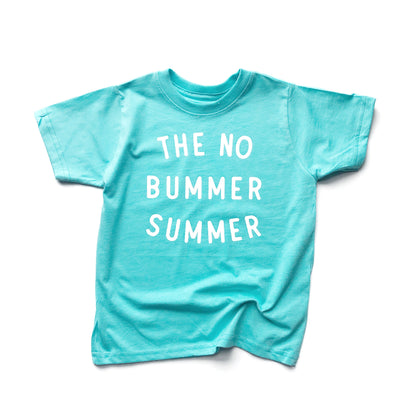Caribbean BLUE No Bummer Summer Tee