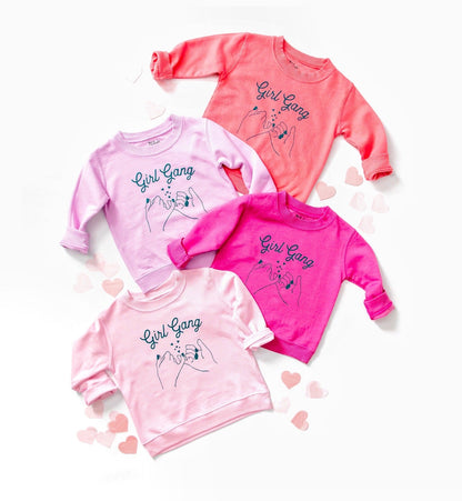 Girl Gang Sweatshirt in Pink