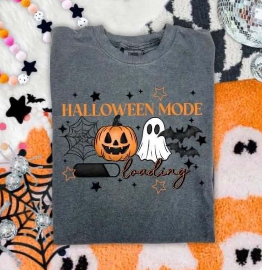 Halloween Mode Loading Graphic Tee