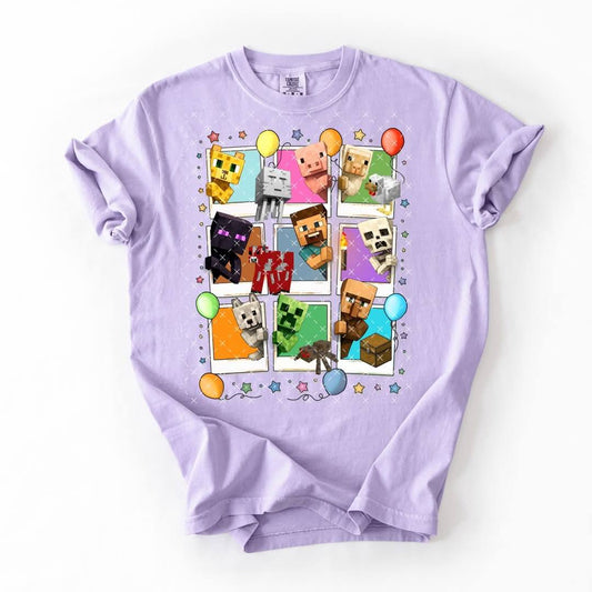 Minecraft Polaroid Graphic Tee