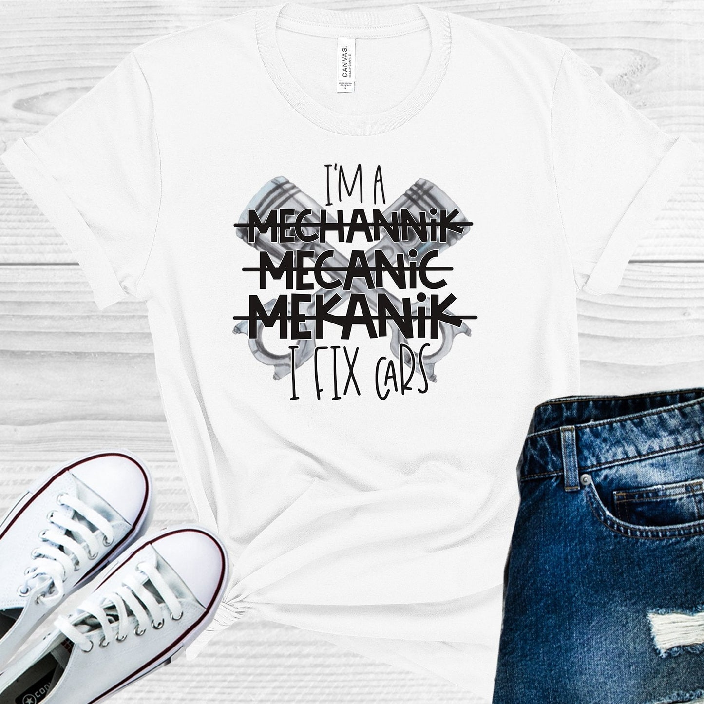 I Fix Cars Graphic Tee