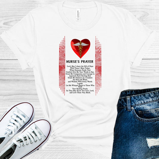 Nurses's Prayer Graphic Tee