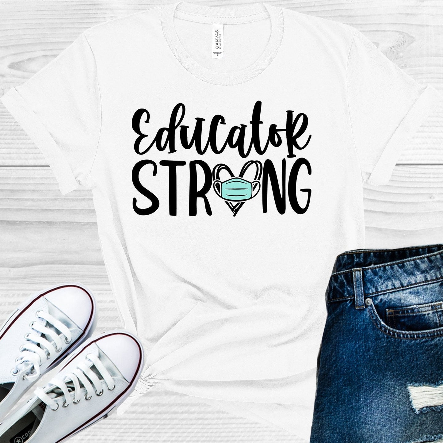 Educator Strong Graphic Tee