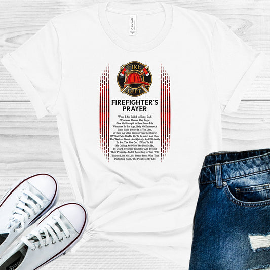 Firefighter's Prayer Graphic Tee