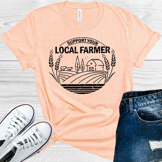 Support Your Local Farmer Graphic Tee