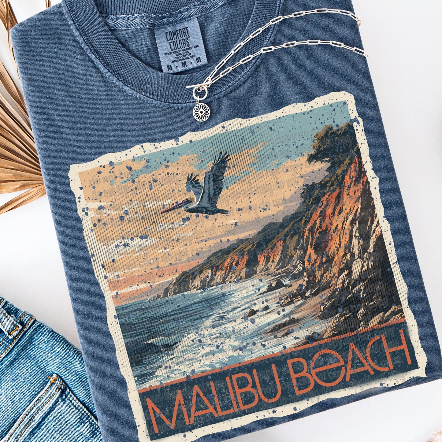 Malibu Beach Graphic Tee