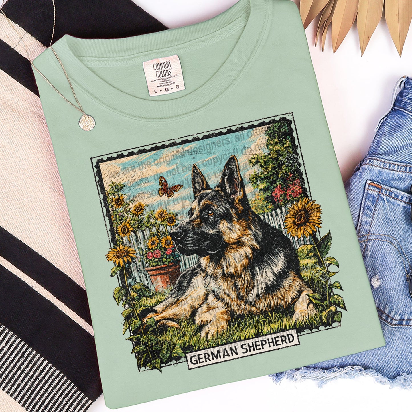 German Shepherd Graphic Tee