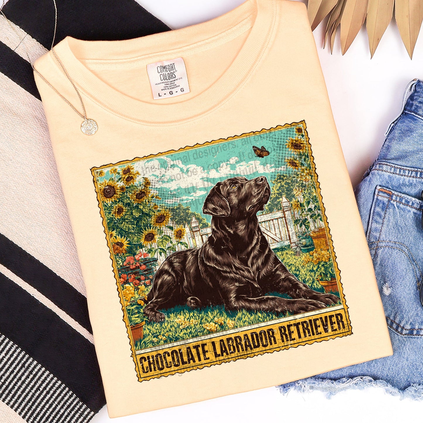 Chocolate Labrador Retriever Graphic Tee