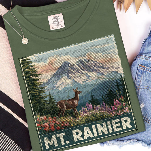 Mt Rainier Graphic Tee