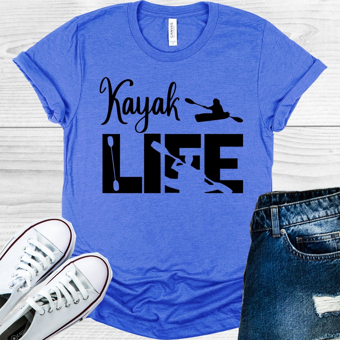 Kayak Life Graphic Tee