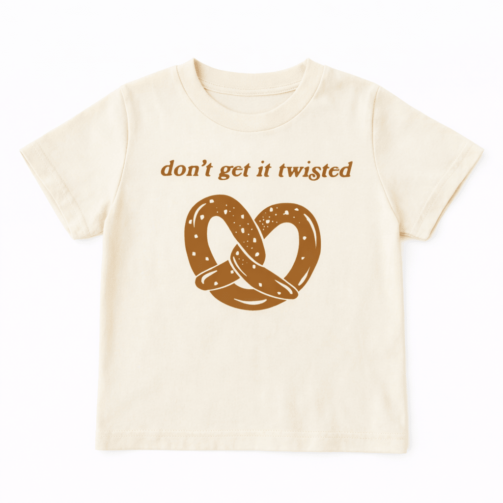 Kids Pretzel Graphic T-Shirt, Don't Get It Twisted