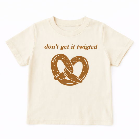 Kids Pretzel Graphic T-Shirt, Don't Get It Twisted