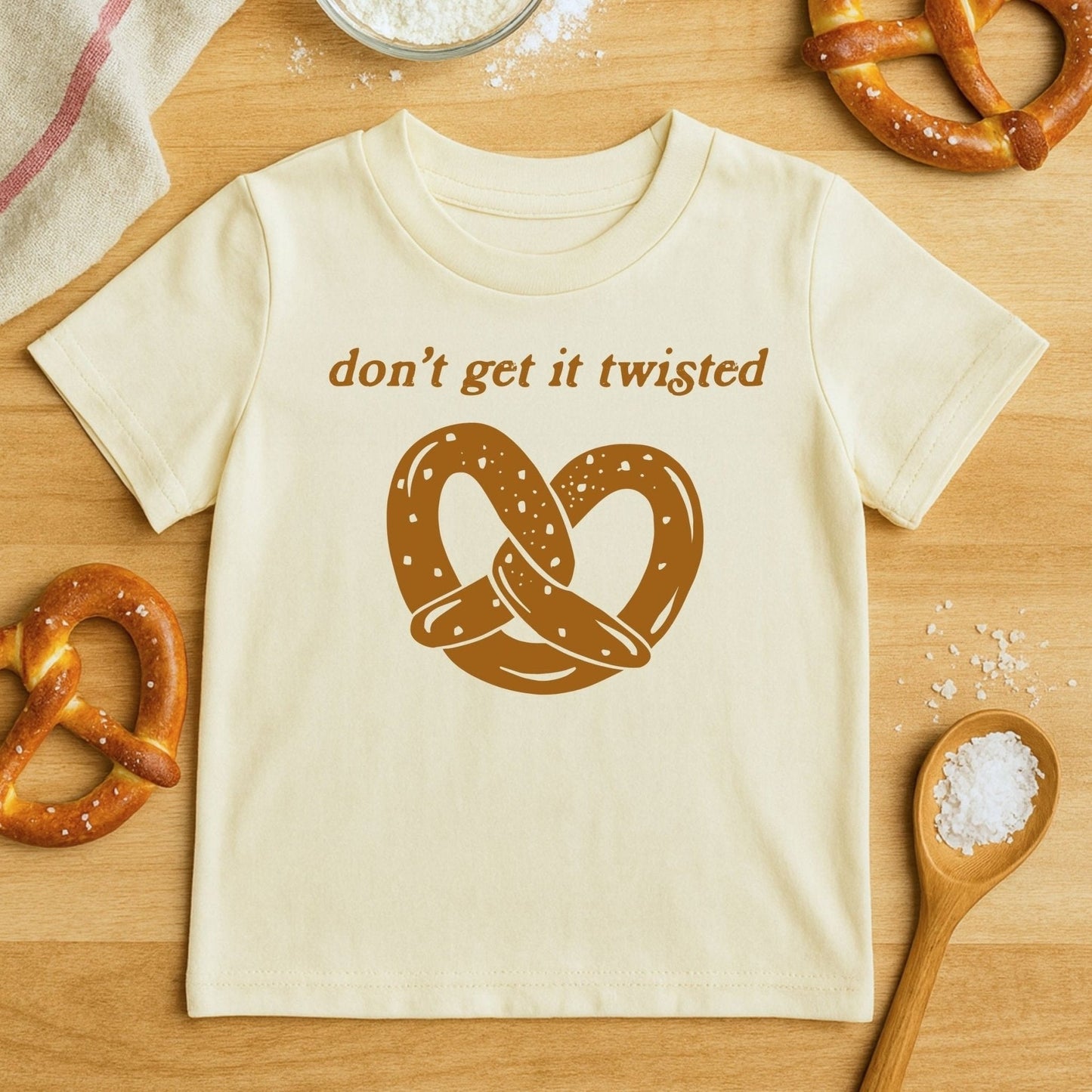 Kids Pretzel Graphic T-Shirt, Don't Get It Twisted