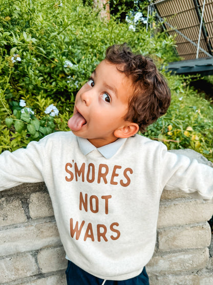 Natural Smores Not Wars Sweatshirt