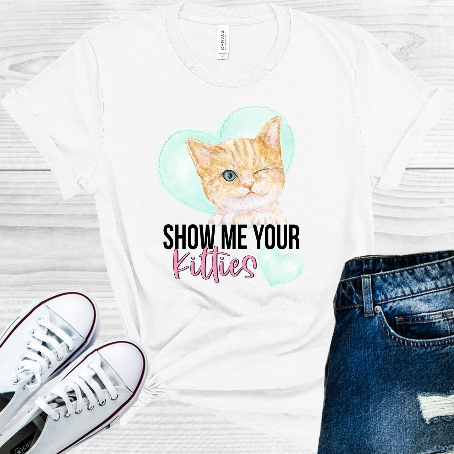 Show Me Your Kitties Graphic Tee
