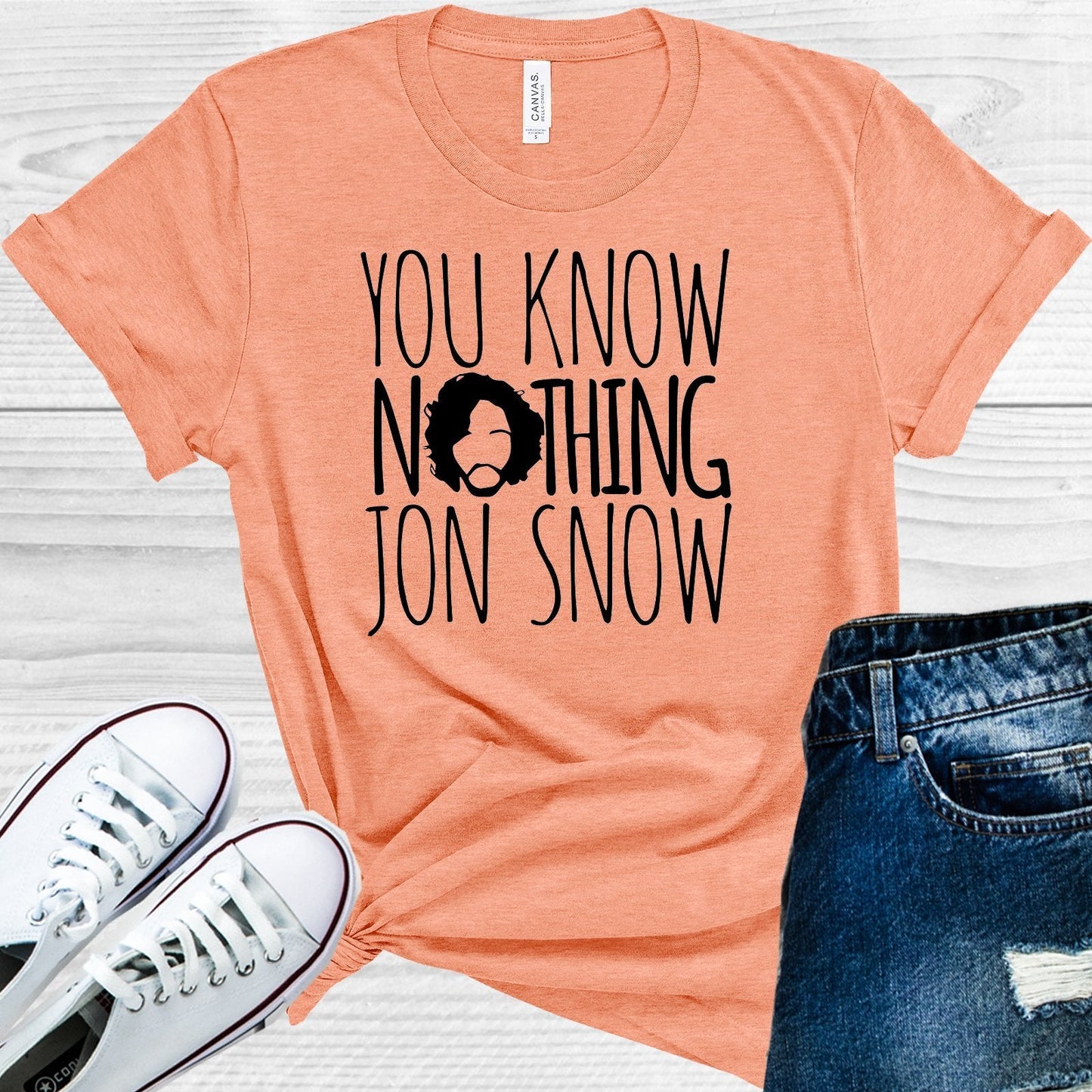 Game of Thrones: You Know Nothing Jon Snow Graphic Tee