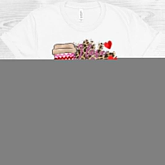 I Love You a Latte Graphic Tee