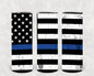 Thin Blue Line 20 oz Skinny Tumbler